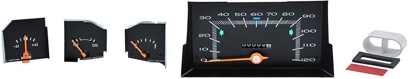 OER RM4119 Standard Gauge Set 1972-1976 Dodge Dart Plymouth Duster Valiant