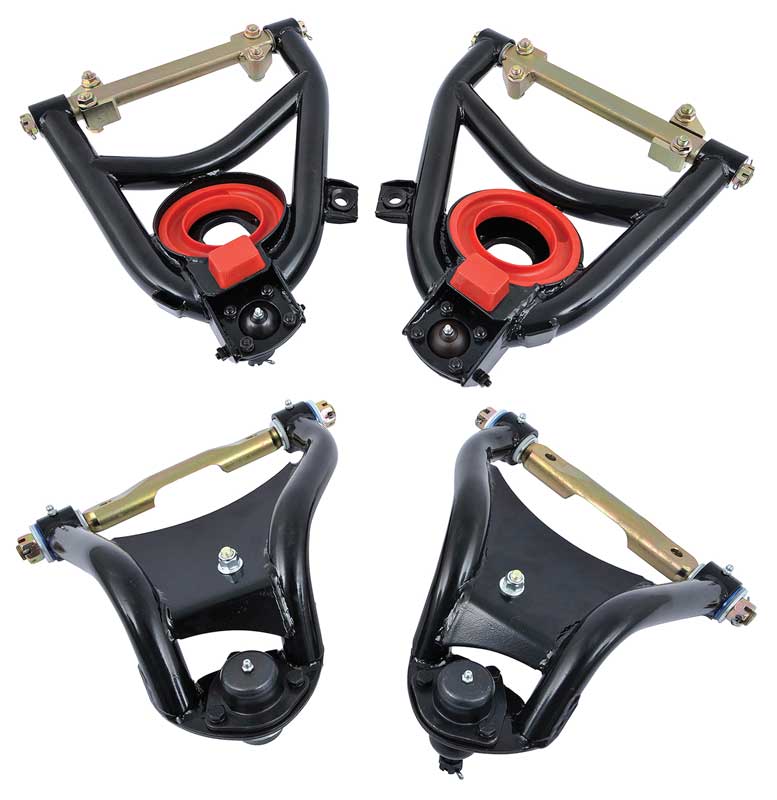 OER Upper and Lower Tubular Control Arm Set 1955-57 Chevy 150 210 Bel Air Delray