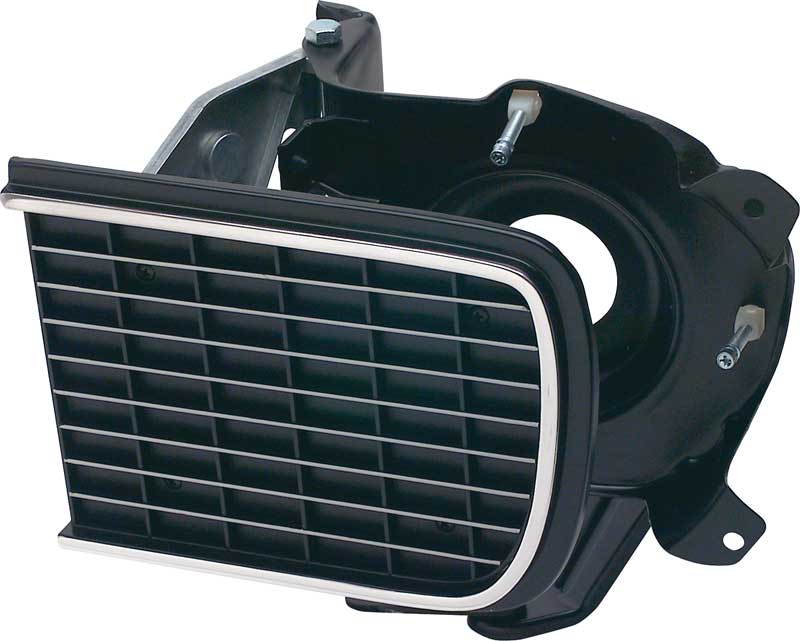 OER LH Headlight Door Assembly W/ Chrome Accent 1968 Chevy Camaro RS Rally Sport