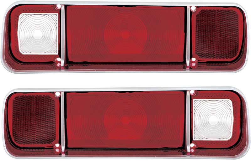 OER Reproduction Tail Lamp Lens Set 1970 Dodge Dart