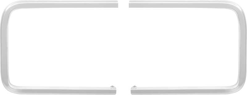 OER Reproduction Tail Lamp Bezel Set 1966 Dodge Coronet
