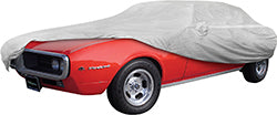 OER Gray Softshield Cotton Flannel Car Cover 1968 Pontiac Firebird/Chevy Camaro