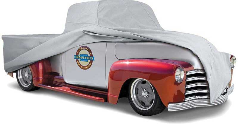 OER Titanium Plus Double Layer Car Cover 1947-1954 Chevy/GMC Long Bed Truck