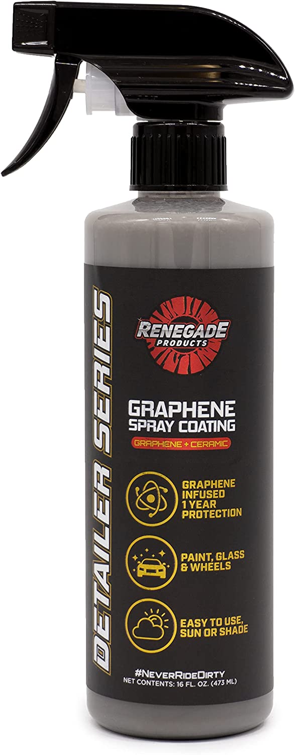 Renegade Products Ceramic Carnauba Graphene Spray Coating 16 Ounce Bottle
