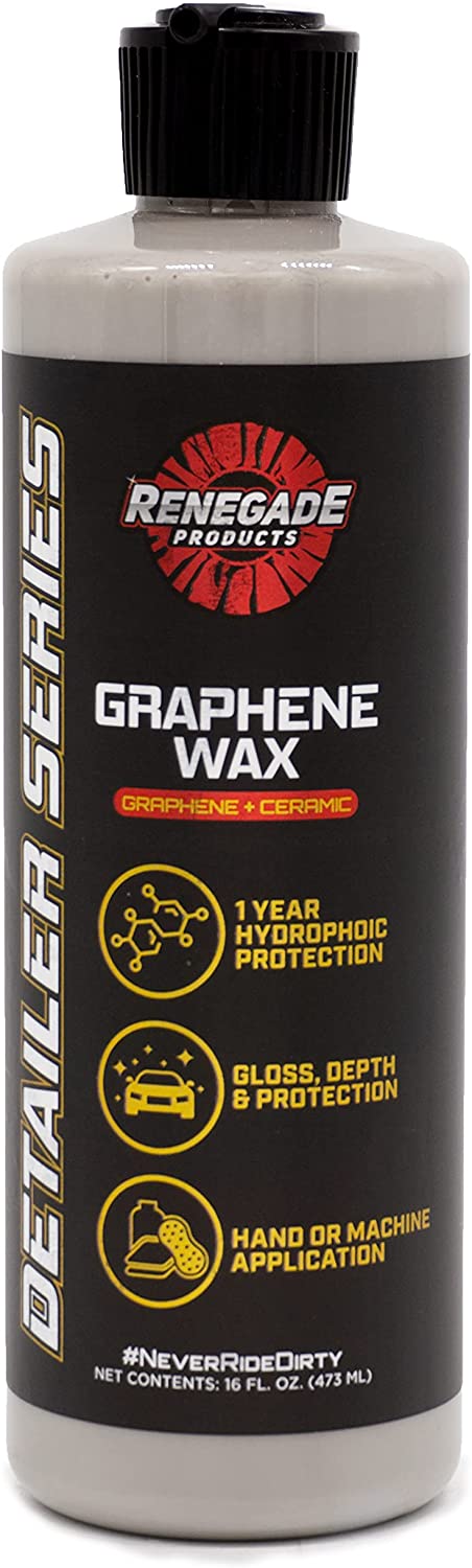 Renegade Products Graphene Ceramic Wax Wet Enhanced Gloss and Depth 16oz