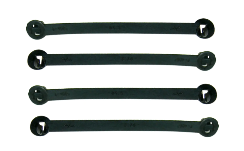 4 Piece Front End and Core Support Wiring Harness Strap Clip 1964-1981 GM Models