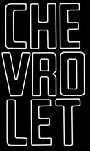 Load image into Gallery viewer, OER Black Tailgate Letter Set 1967-1972 Chevy Fleetside Pickup Trucks
