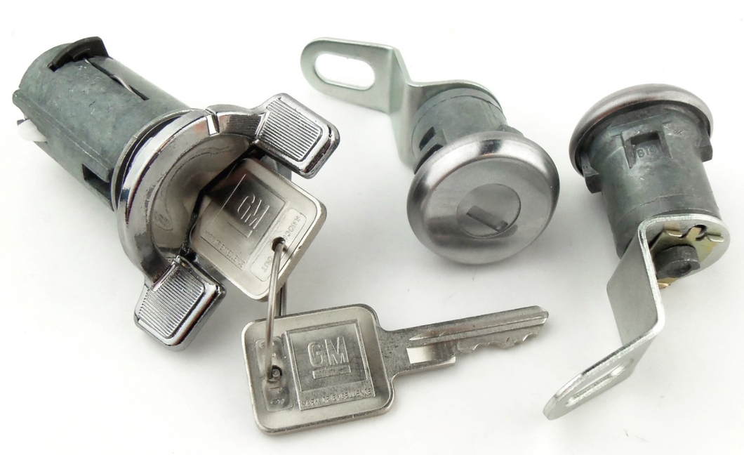 PY Autolock Ignition and Door Lock Set 1969-1977 Chevy Corvette Models