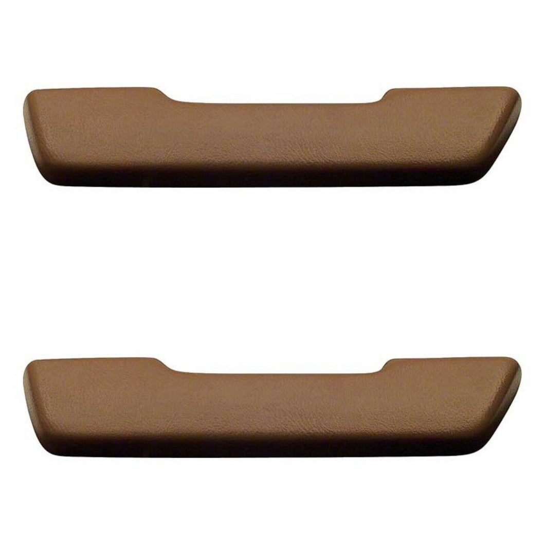 OER Dark Saddle Armrest Pad Set 1968-1972 Pontiac Firebird Chevy Camaro