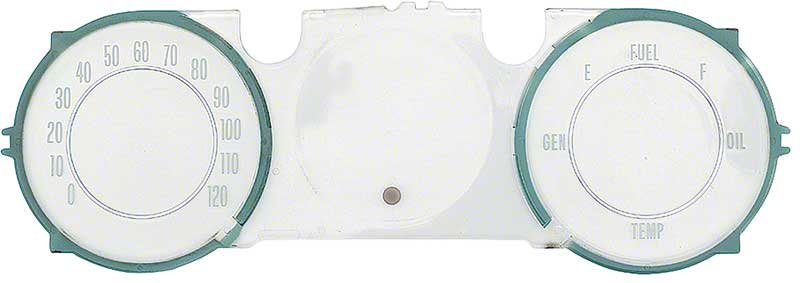 OER Instrument Cluster Lens 1964-1965 Chevy Chevelle w/o Gauge Package