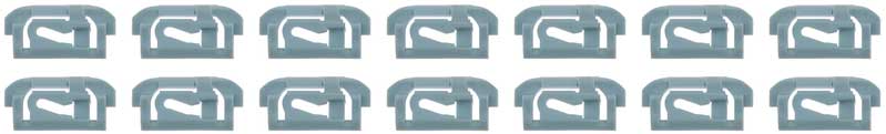 OER 14 Piece Nylon Glass Molding Clip Set 1977-1979 Nova Ventura Omega Skylark