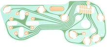 Load image into Gallery viewer, Instrument Panel Printed Circuit Board 1967-1968 Pontiac Firebird With Gauge

