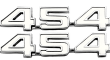Load image into Gallery viewer, OER Custom 454 Front Fender Emblem Set For 1969-1974 Camaro and Nova
