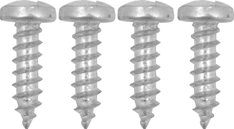 OER 4 Piece Armrest Bracket Screw Set For 1957 Bel Air 150 210 Del Ray and Nomad