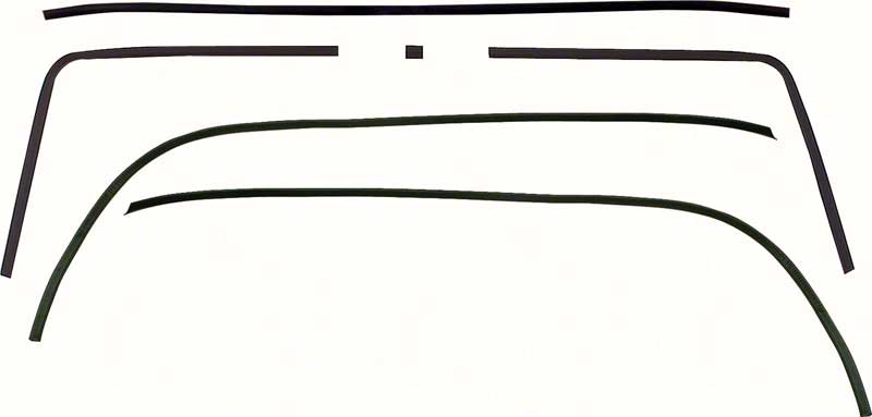 1967 Camaro Interior Headliner Molding Kit