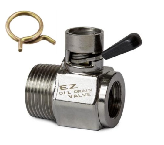 EZ Oil Drain Valve 3/4-14NPT Thread Detroit 60 Series John Deere Engines