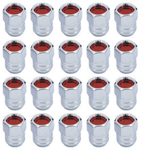 Load image into Gallery viewer, OER F252 Red Rally II Center Lug Nut Set 1967-1970 Pontiac GTO and Firebird
