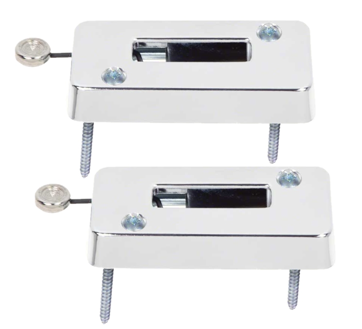 OER Chrome Headrest Escutcheon Set For 1969 Pontiac Firebird and Chevy Camaro