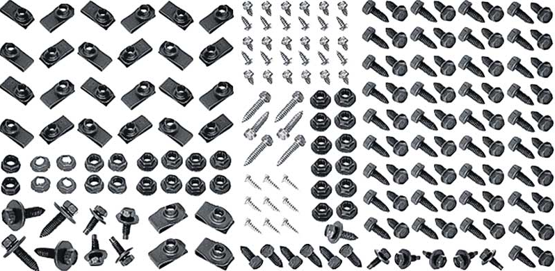 129 Piece Interior Trim Screw Set 1982-1992 Firebird/Trans AM and Camaro Models