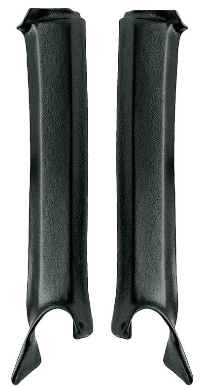 OER Dark Green Urethane Pillar Post Molding Set For 1969 Chevy Camaro Coupes