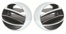 Load image into Gallery viewer, OER Chrome Dash AC Vent Ball Set For Firebird Camaro Impala Chevy and GMC Truck
