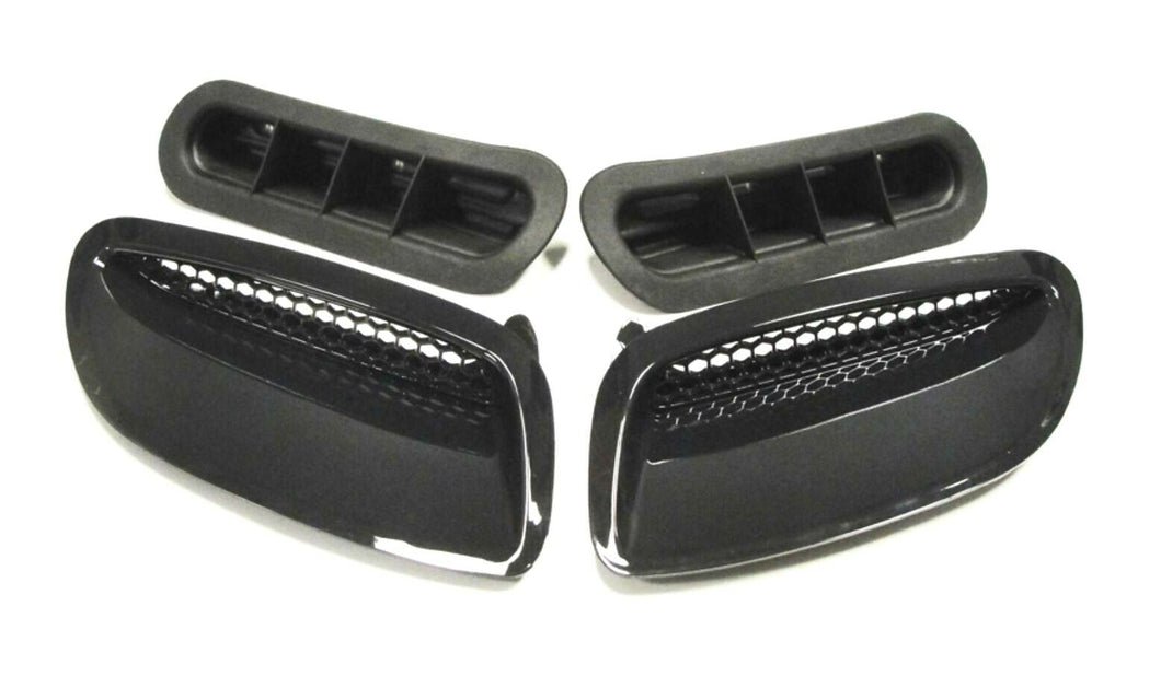 Reproduction Black ABS Hood Scoop and Rubber Duct Set 2004-2006 Pontiac GTO