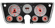 Load image into Gallery viewer, Intellitronix Analog Red LED Gauge Cluster Panel For 1967-1972 Chevy Trucks
