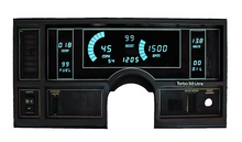 Load image into Gallery viewer, Intellitronix Teal LED Digital Dash Gauge Cluster 1984-1987 Buick Regal GNX GN
