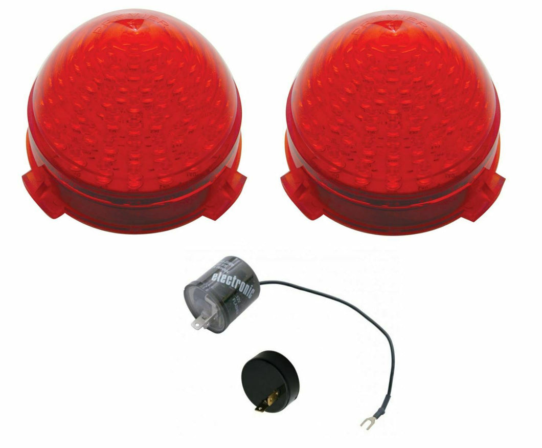 United Pacific 40 LED Tail Light Set 1953 Chevy Bel Air 150 and 210 Models