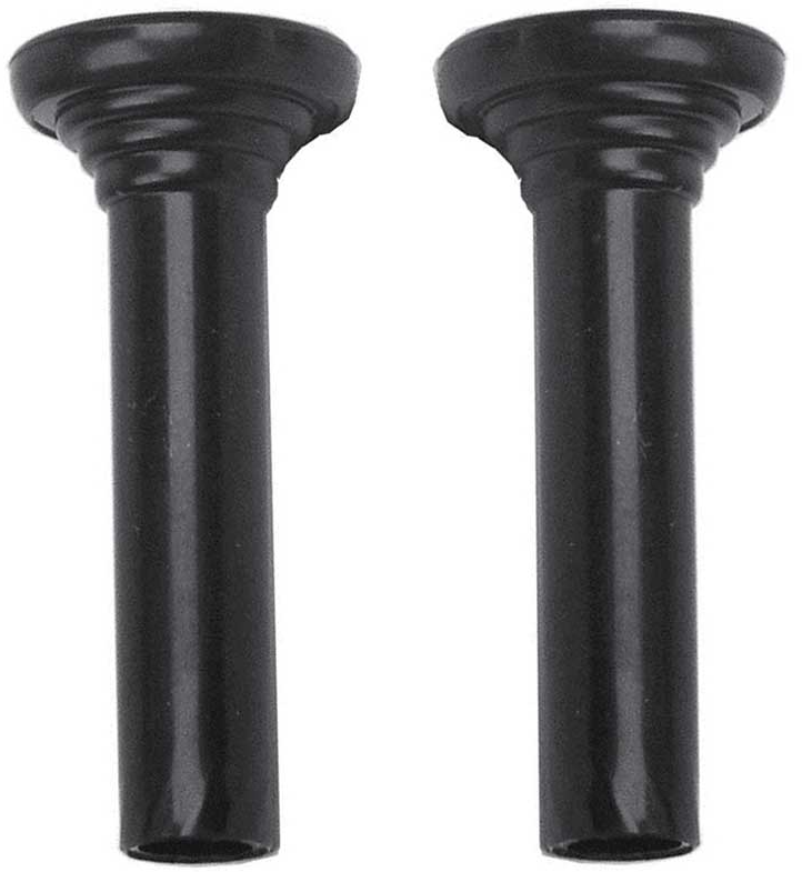 OER Black Plastic Door Lock Knob Set 1967 Buick Chevy Olds Cadillac Pontiac