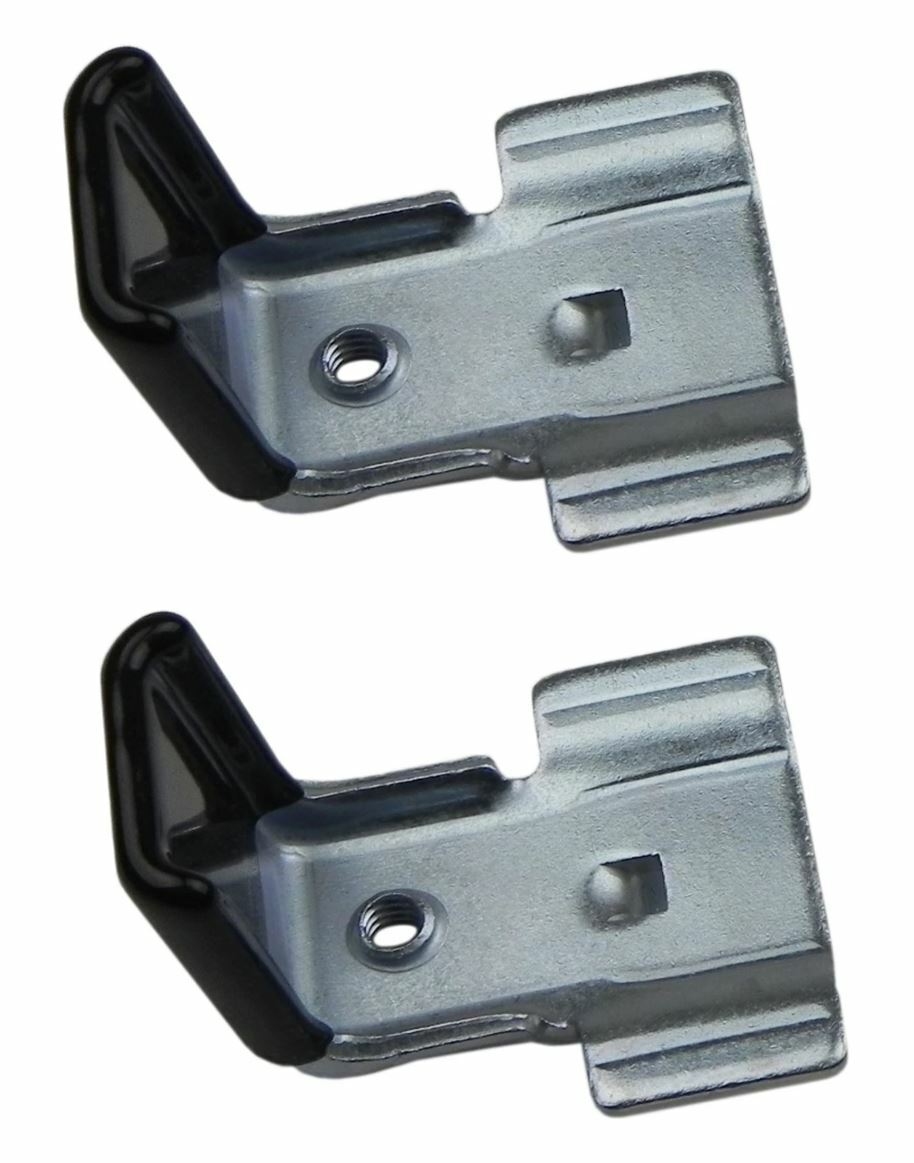Front Side Lower Glass Stop Bracket Set 1968-72 GTO Lemans Chevelle Cutlass/442