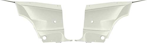 OER White Rear Door Panel Set 1970-1974 Cuda/Barracuda
