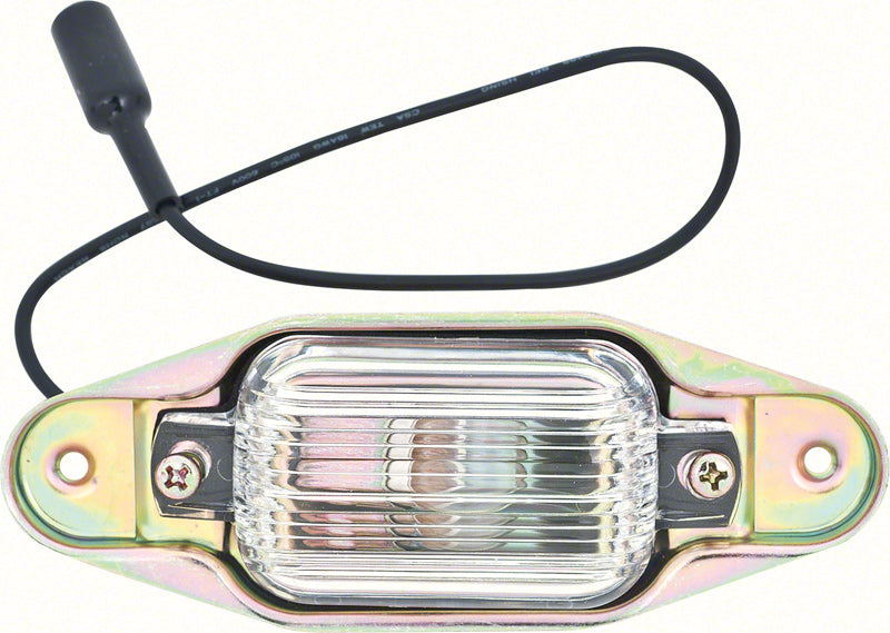 OER License Plate Lamp Assembly For 1967-1991 Chevy and GMC Pickup Trucks