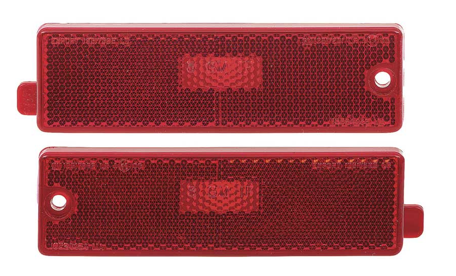OER Rear Side Red Marker Lamp Lens Set 1993-2002 Chevy Camaro Models