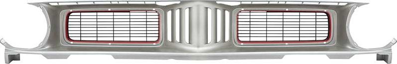 OER Injection Molded Front Grille Assembly 1972-1974 Plymouth Barracuda & Cuda