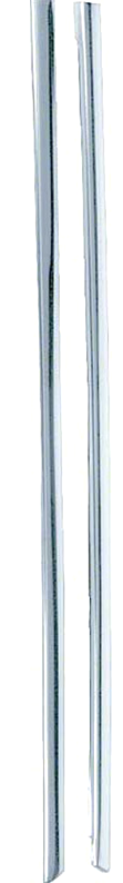 OER Aluminum Roof Drip Pillar Molding Set 1967-1969 Firebird and Camaro Models