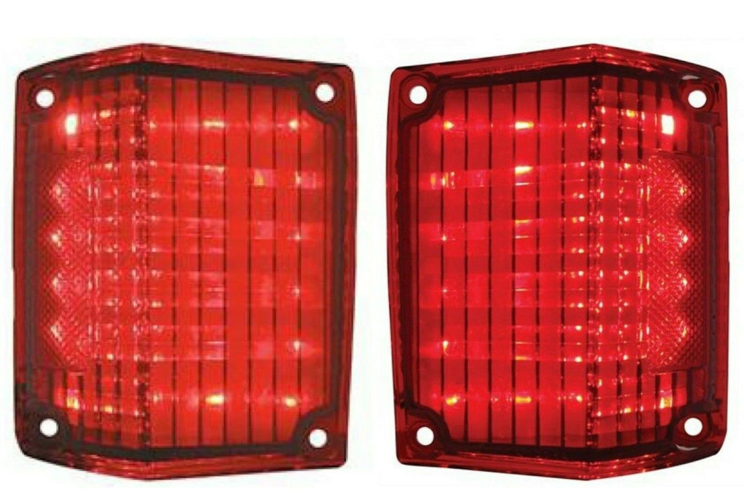 United Pacific LED Tail Light Set 1970-1972 Chevy El Camino and Station Wagon