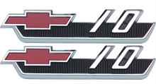 Load image into Gallery viewer, OER Front Fender Emblem Set For 1962 Chevy C10 and K10 Pickup Trucks
