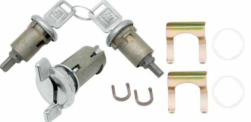 Ignition and Door Lock Set 1969-1974 Cadillac DeVille Eldorado Fleetwood