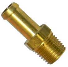 Load image into Gallery viewer, 3/8&quot; Straight Brass Fuel Pump Fitting 1964-1966 GTO Bonneville Grand Prix LeMans
