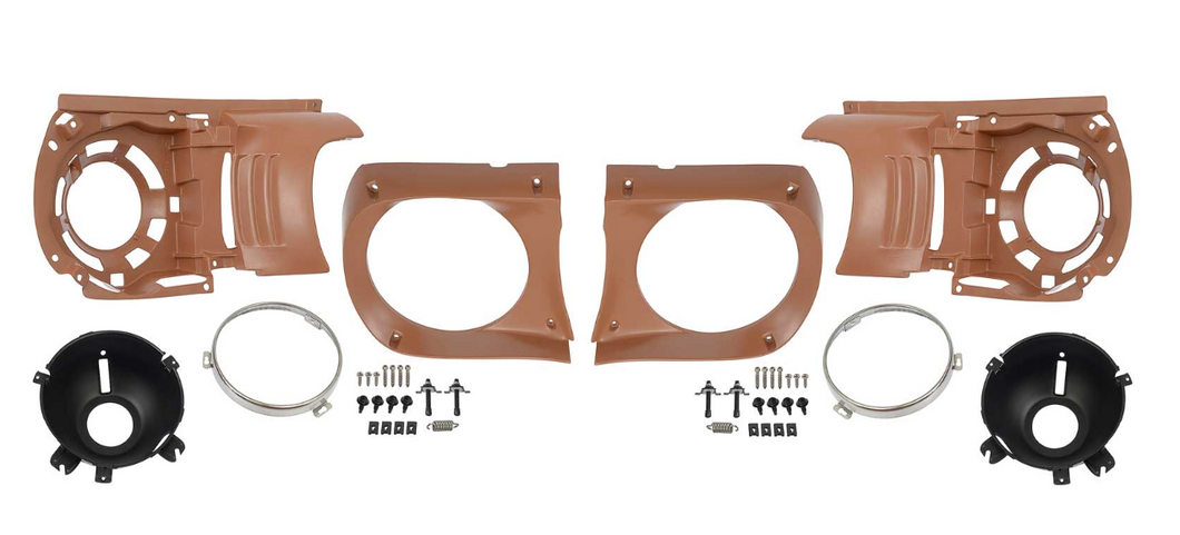 OER Headlamp Assembly Set For 1964-1966 Ford Mustang Models