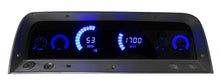 Load image into Gallery viewer, Intellitronix Blue LED Digital Bargraph Gauge Cluster Panel 1964-66 Chevy Truck
