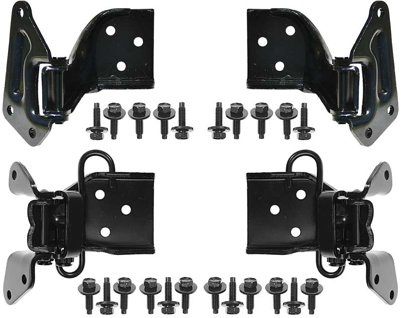 OER Complete Upper and Lower Door Hinge Set 1967-1968 Mustang and Cougar