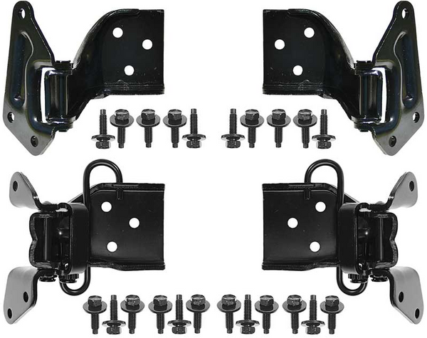 OER Complete Upper and Lower Door Hinge Set 1967-1968 Mustang and Cougar