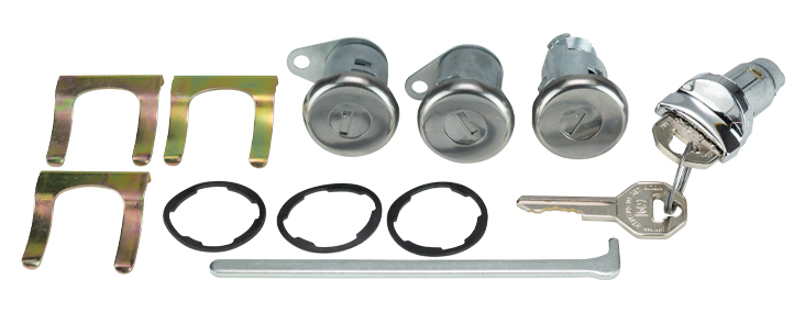 Ignition Short Door and Trunk Lock Set For 1961-1964 Chevy Impala and Bel Air