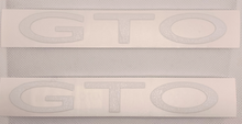 Load image into Gallery viewer, White Fuel Rail Overlay Decal Set 2004-2006 Pontiac GTO Models
