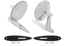 Load image into Gallery viewer, OER Chrome Outer Door Mirror Set For 1955-1957 Bel Air 150 210 Nomad and Del Ray
