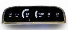 Load image into Gallery viewer, Intellitronix White LED Digital Gauge Cluster Panel 1960-1963 Chevy Trucks
