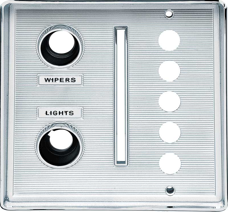 OER Dash Wiper/Light/Gear Shift Switch Bezel 1964 Barracuda and Valiant Models