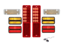 Load image into Gallery viewer, United Pacific Sequential Tail Light/Marker Light Set For 1971-1972 Chevy Trucks
